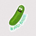 استیکر خیار I'm pickle Rick از مجموعه انیمیشن ریک و مورتی