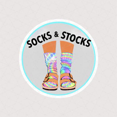 استیکر جوراب و سهام طرح هولوگرامی