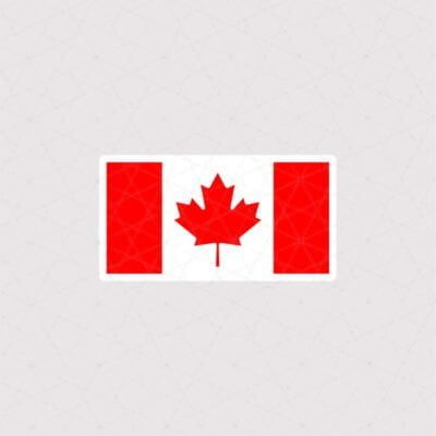 استیکر پرچم کانادا
