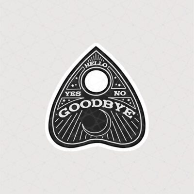 استیکر تخته Ouija به رنگ سیاه