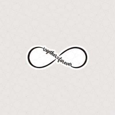 استیکر بی‌نهایت Together forever