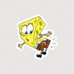 استیکر باب اسفنجی با خشتک پاره
