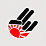 استیکر JDM The Shocker Japan