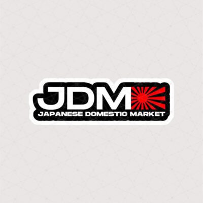 استیکر لوگو JDM . Japanese domestic market