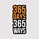 استیکر متن 365 روز 365 روش