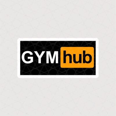 استیکر متن GYM Hub