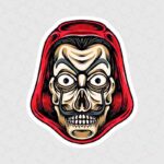 استیکر ماسک سریال Money Heist