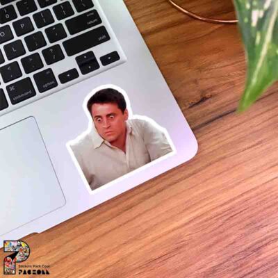 استیکر میم Joey Tribbiani با چهره متعجب