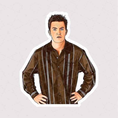 استیکر Chandler Bing طرح گرافیکی