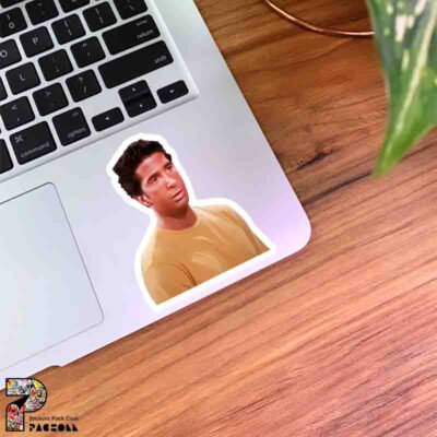 استیکر Ross Geller طرح پوکر فیس