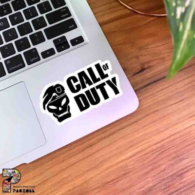 استیکر لوگو Call of Duty طرح اسکلت