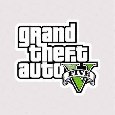 استیکر لوگو بازی GTA V