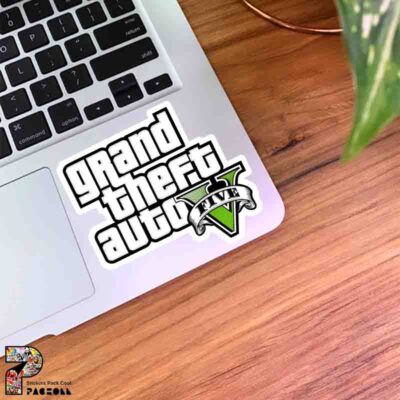 استیکر لوگو بازی Grand Theft Auto V