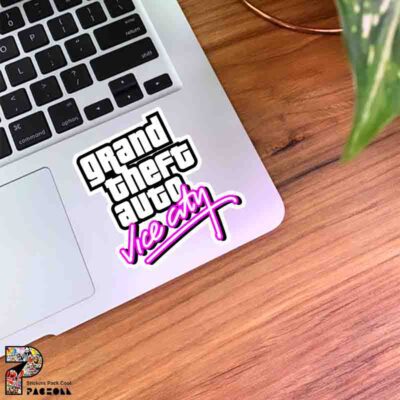 استیکر لوگو بازی Grand Theft Auto: Vice City