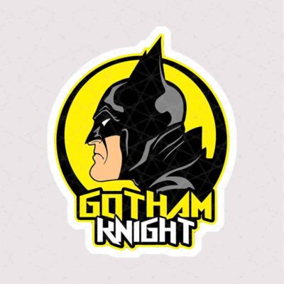 استیکر بتمن طرح gotham knight