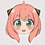 استیکر آنیا فورجر