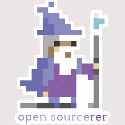 استیکر open sourcerer