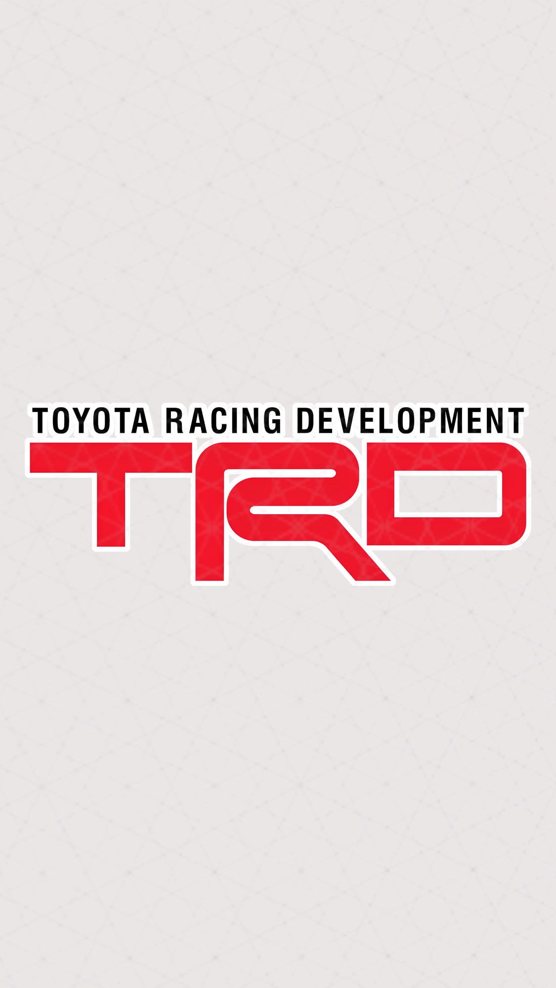 استیکر Toyota Racing Development