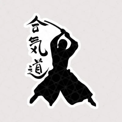 استیکر ژاپنی نینجا سیاه