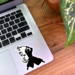 استیکر ژاپنی نینجا سیاه