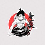 استیکر لوفی عصبانی