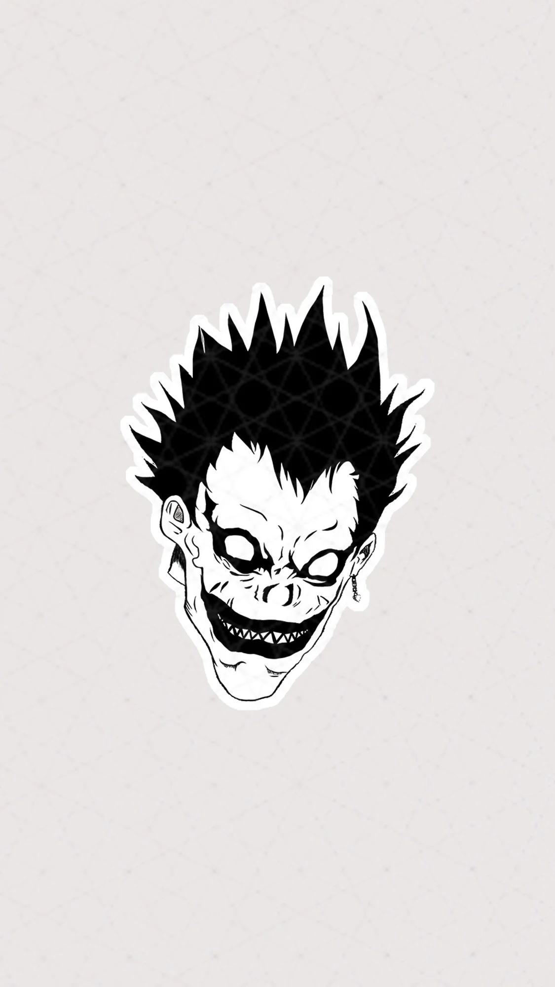 1036 Asli Ryuk چهره استیکر ریوک با خنده ترسناک
