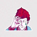 استیکر چهره هیسوکا