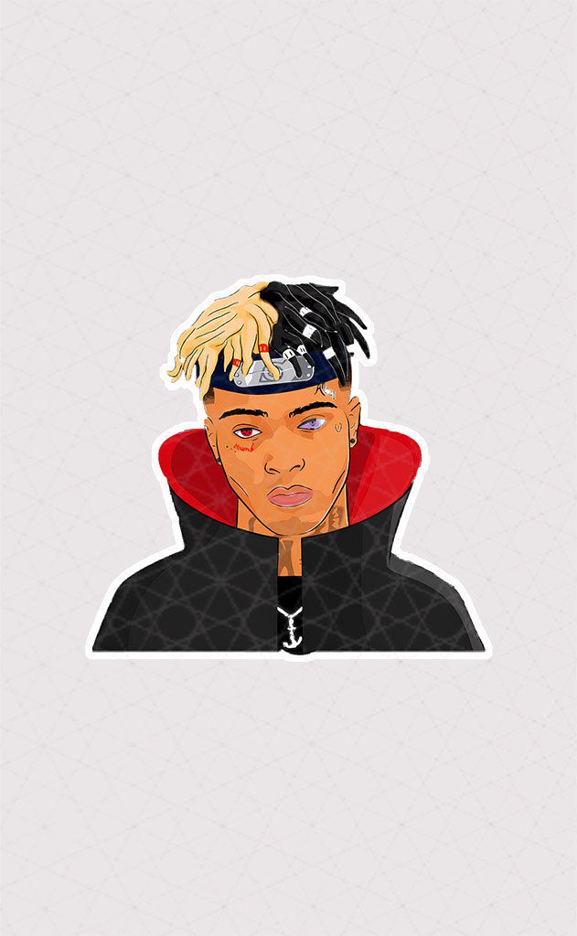 استیکر کارتونی XXXTentacion استیکر پچول 