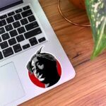 استیکر توپاک طرح دایره