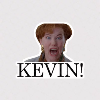 استیکر تنها در خانه طرح Kevin
