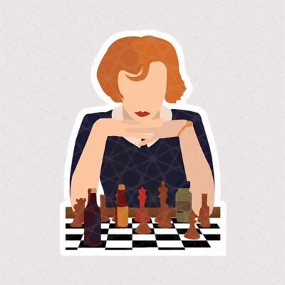 استیکر ملکه شطرنج