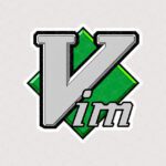 استیکر لوگو Vim