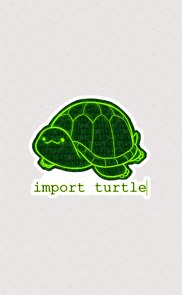 استیکر import turtle