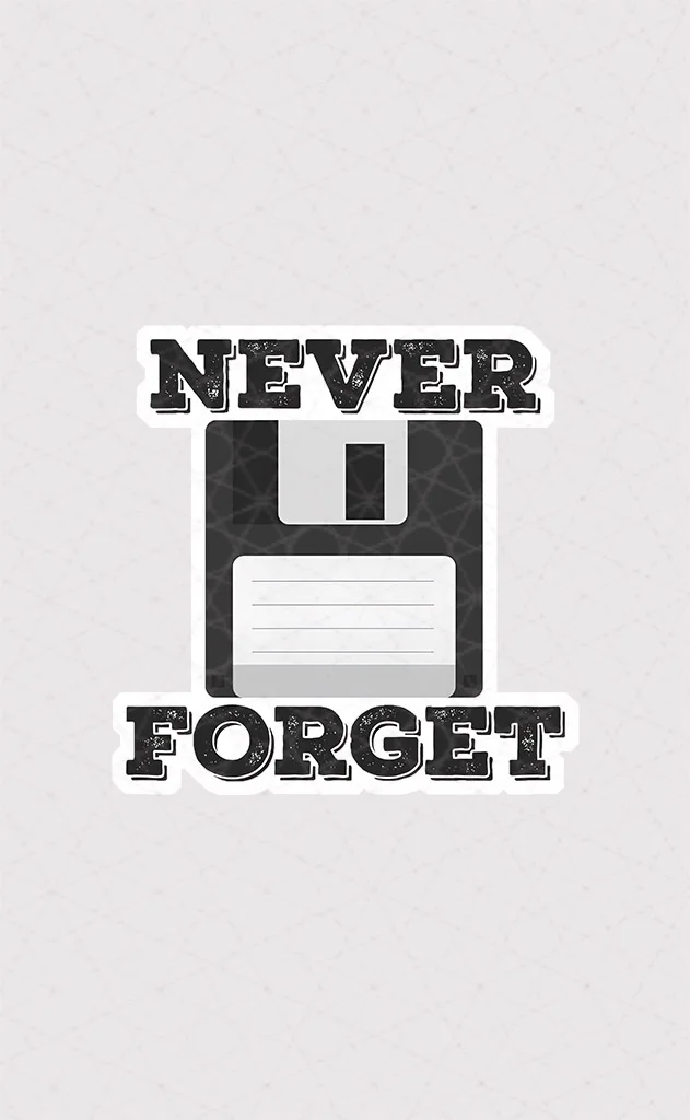 استیکر Never Forget Save
