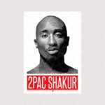 استیکر چهره توپاک شکور