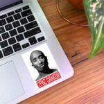 استیکر چهره توپاک شکور