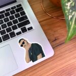 استیکر شایع طرح دیجیتال آرت