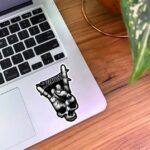 استیکر متالیکا طرح اسکلت