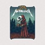 استیکر متالیکا طرح اسکلت عروسکی