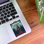 استیکر متالیکا طرح اسکلت عروسکی