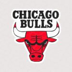 استیکر لوگو Chicago Bulls