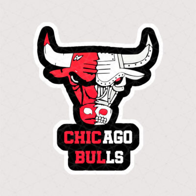 استیکر Chicago Bulls طرح عصبانی