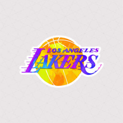 استیکر لوگو Los Angeles Lakers