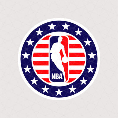 استیکر NBA طرح دایره ای