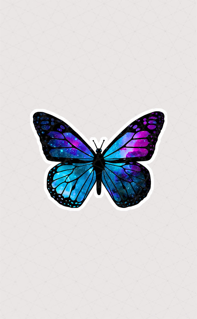 استیکر پروانه