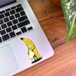 استیکر موز لخت شده