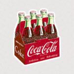 استیکر باکس نوشابه کوکاکولا