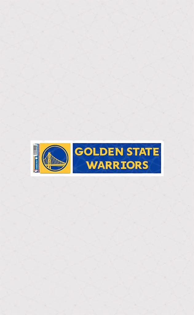 استیکر Golden State Warrior طرح افقی