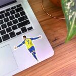 استیکر رونالدو از پشت سر