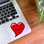 استیکر نقاشی قلب